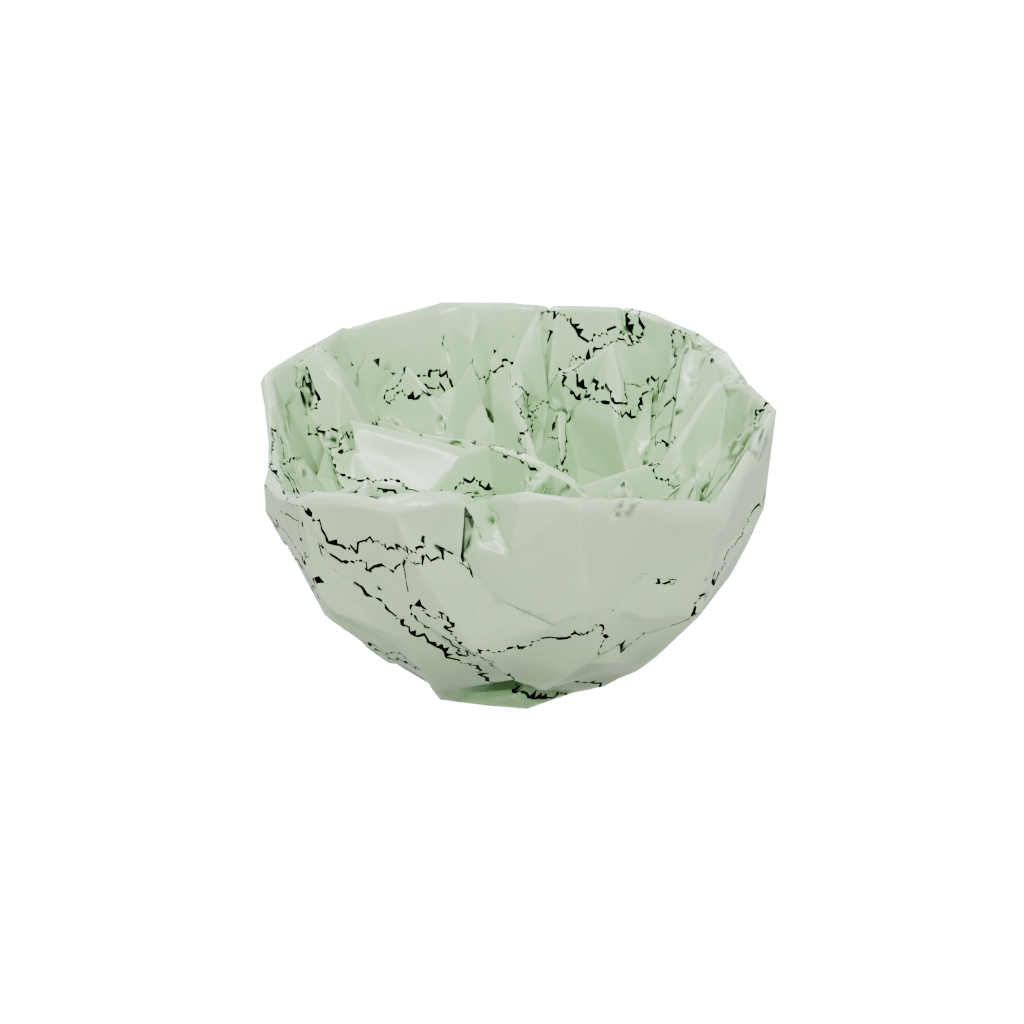 Glow Geometric Potpourri Bowl