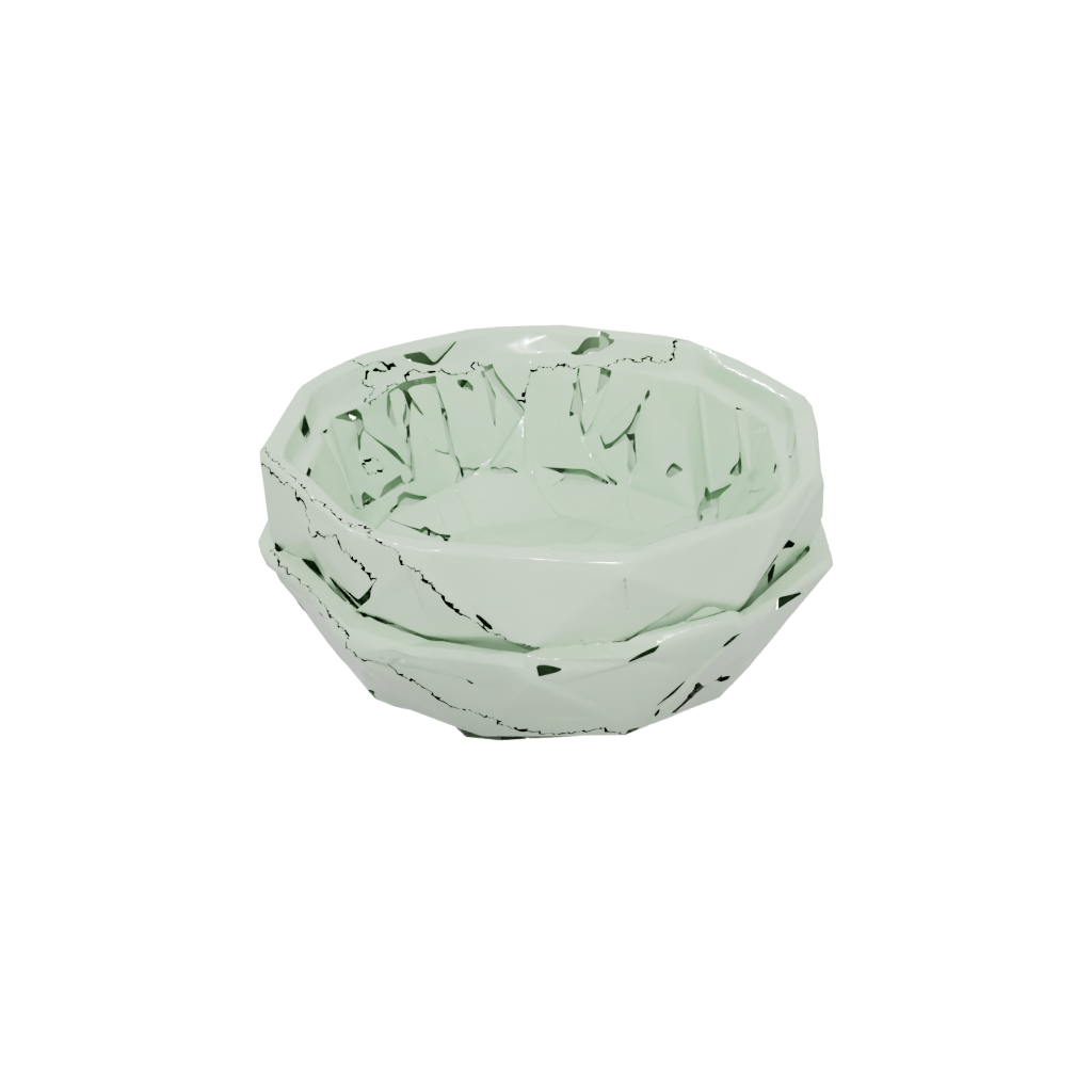 Glow Geometric Ring Dish