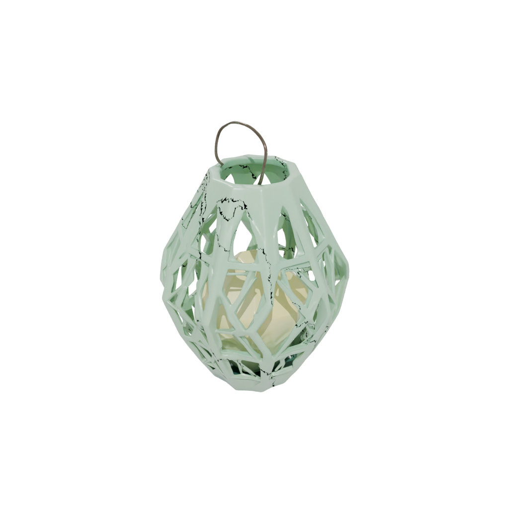 Glow Geometric Tealight Lantern