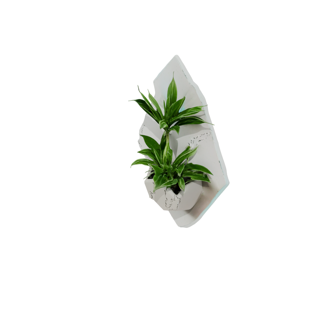 Glow Hexagon Wall Planter