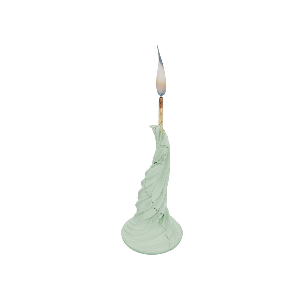 Glow Incense Holder Spiral