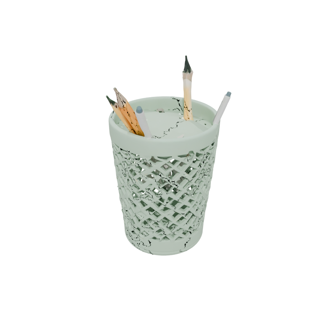 Glow Lattice Pencil Cup