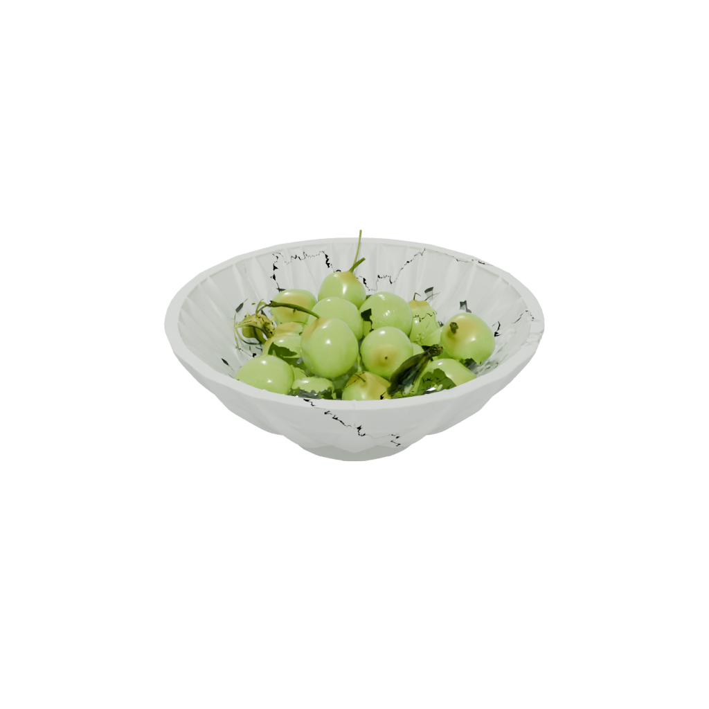 Glow Sculptural Fruit Bowl