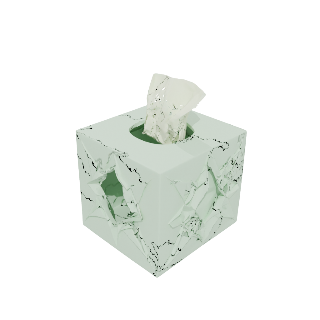 Glow Tissue Box Cover