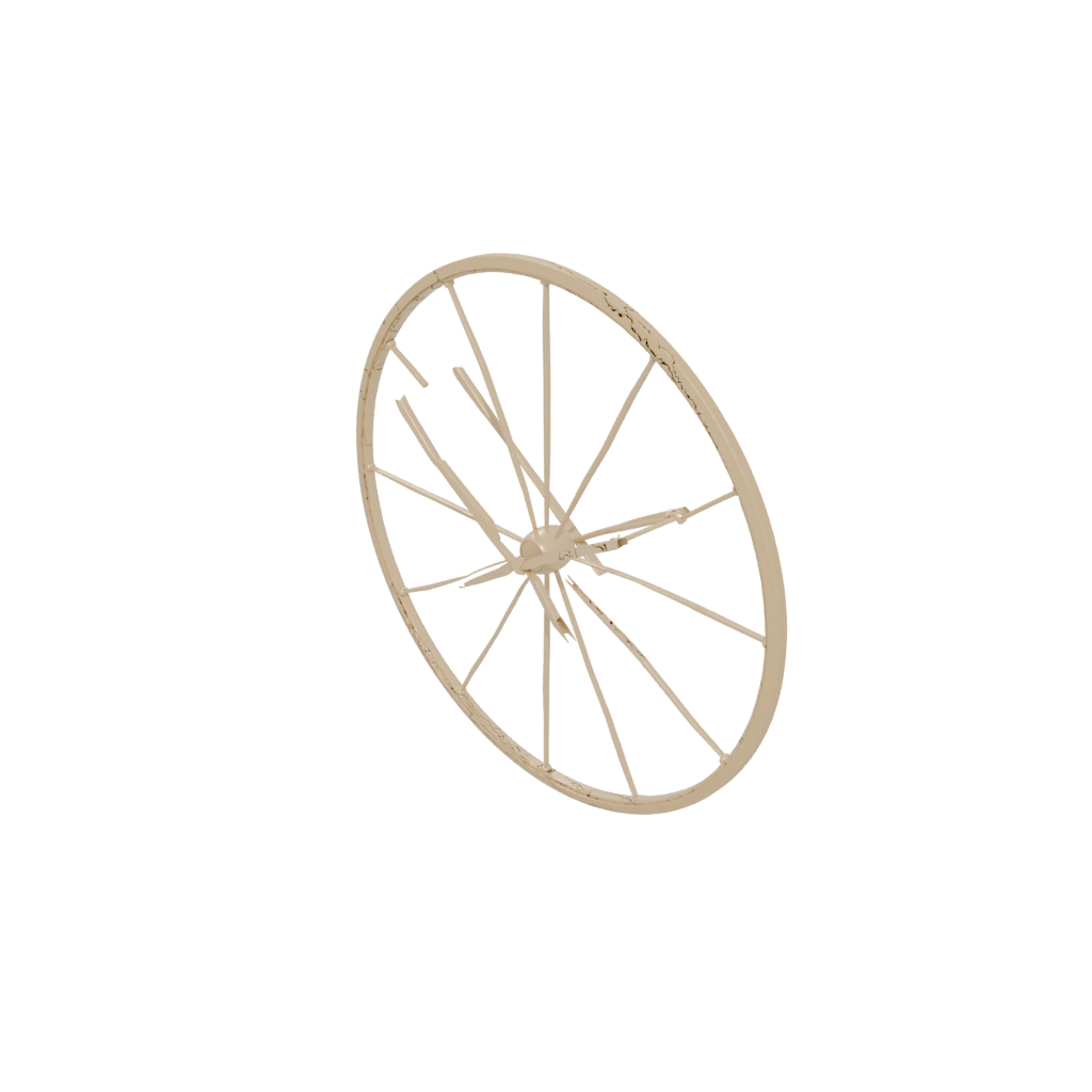 Gold Geometric Minimalist Clock Surround