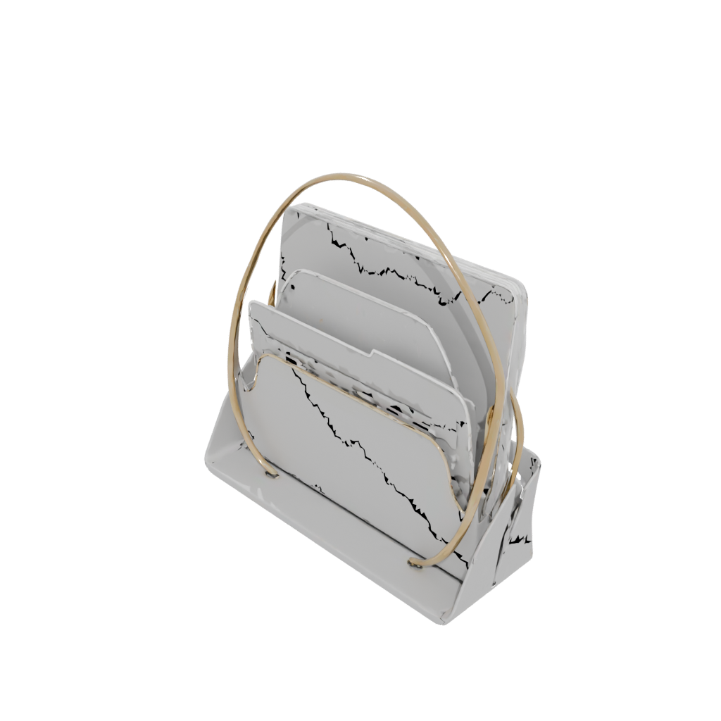 Gold Letter Rack
