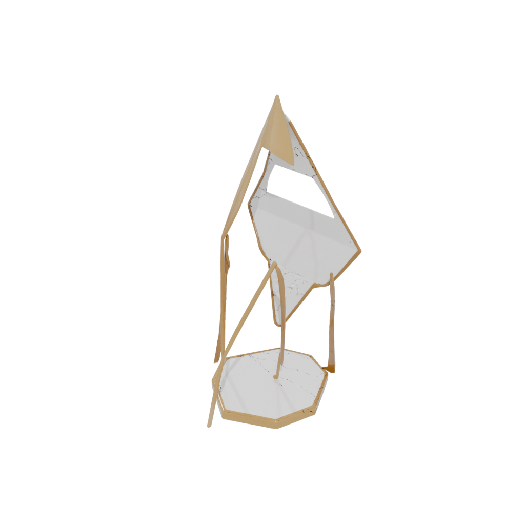 Gold Minimalist Photo Stand
