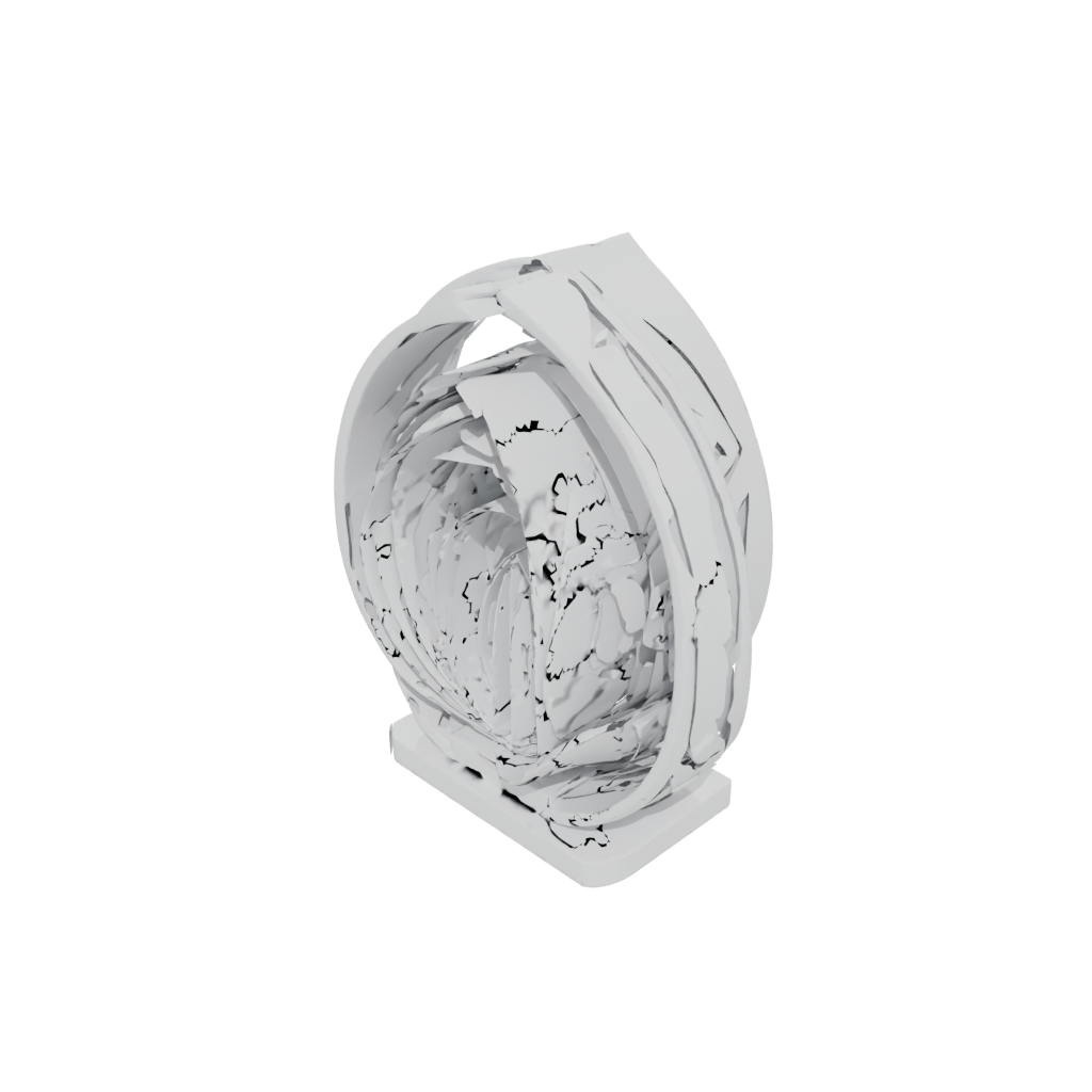 Holiday Deco Abstract Sculpture — home decor 3D print model, STL