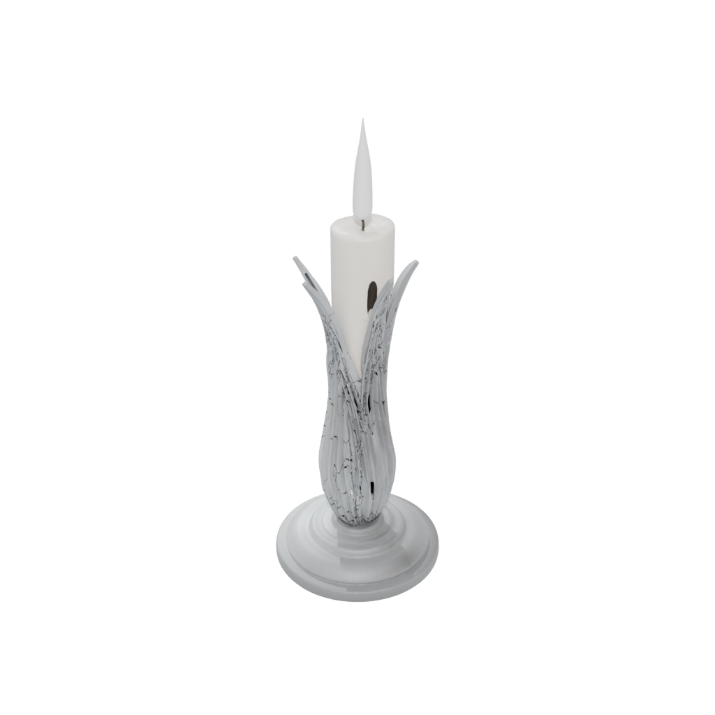 Holiday Deco Candle Snuffer Stand — home decor 3D print model, STL