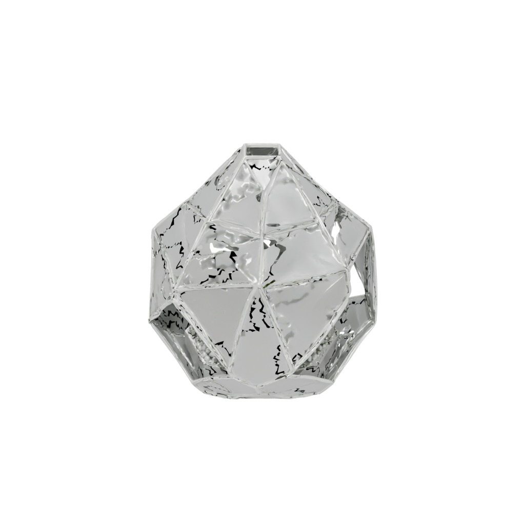 Holiday Deco Geometric Terrarium Frame — home decor 3D print model, STL