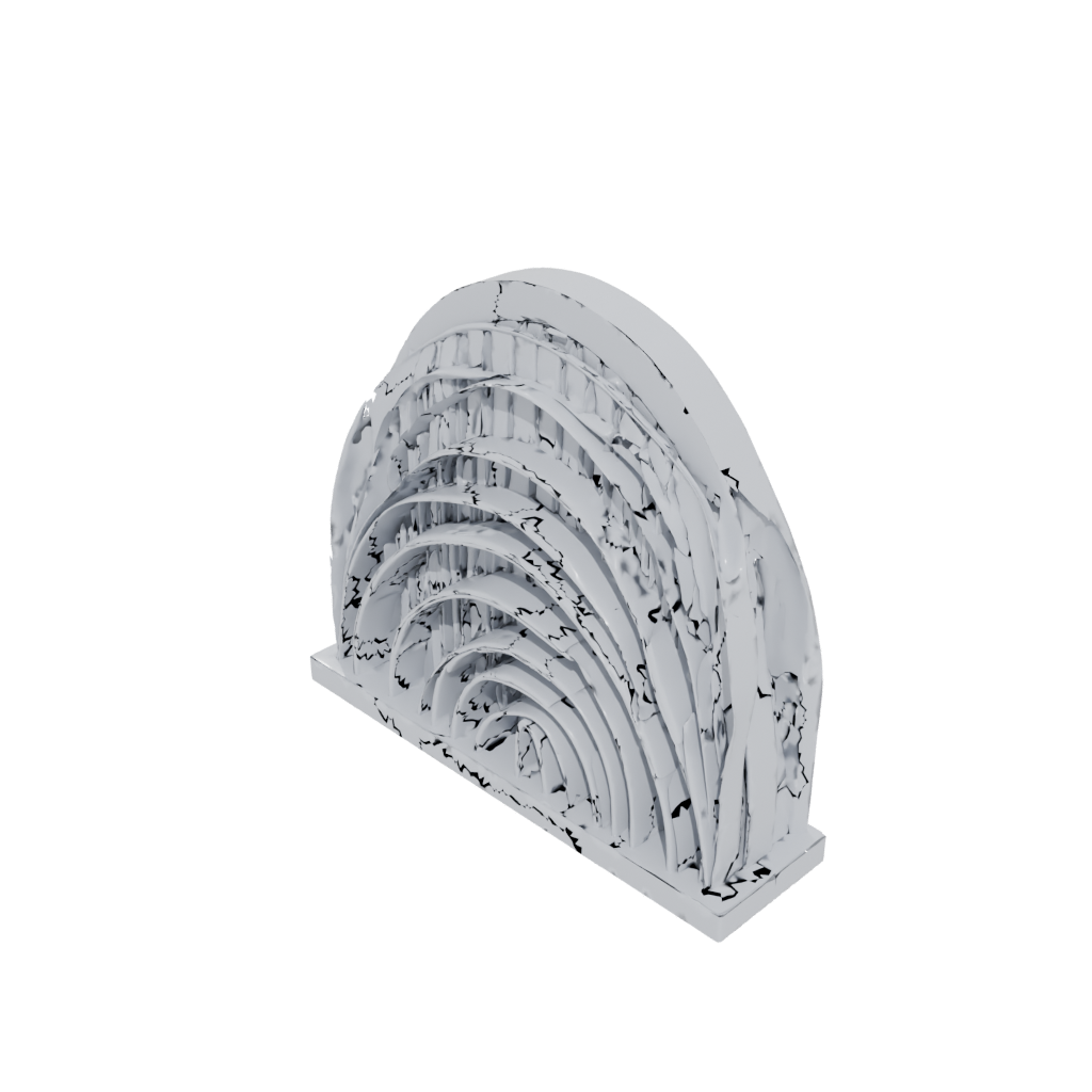 Holiday Deco Letter Rack — home decor 3D print model, STL