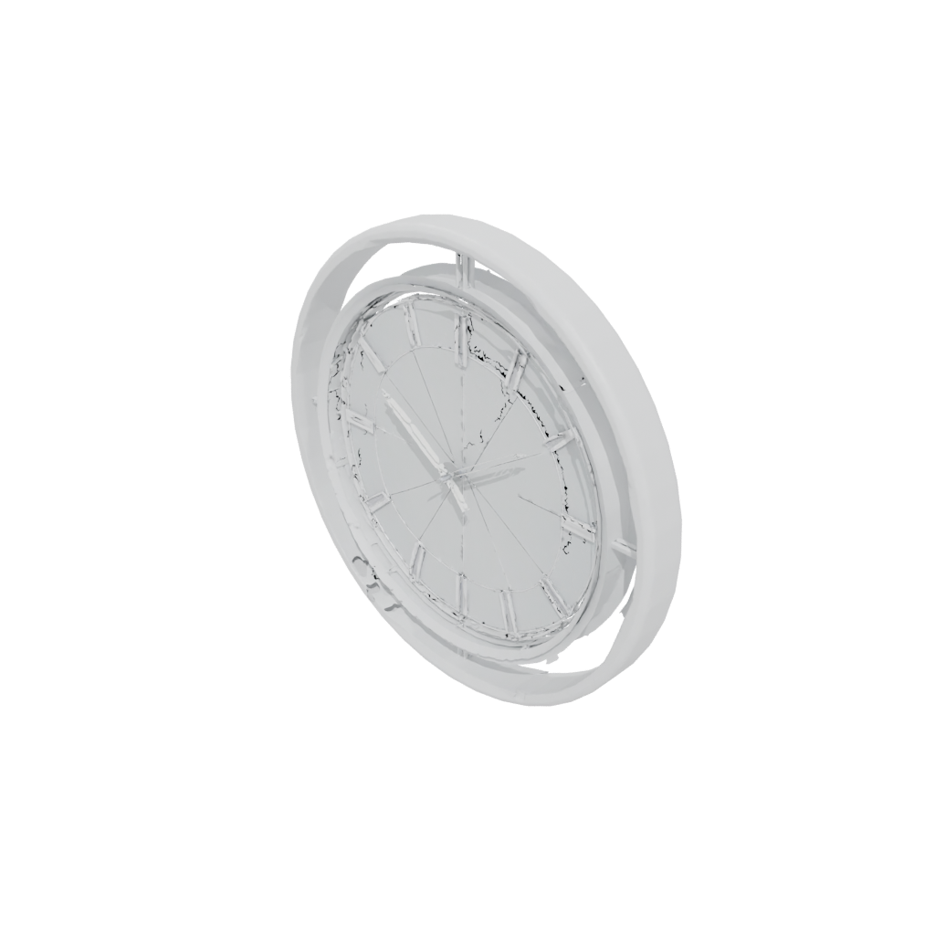 Holiday Deco Minimalist Clock Surround — home decor 3D print model, STL