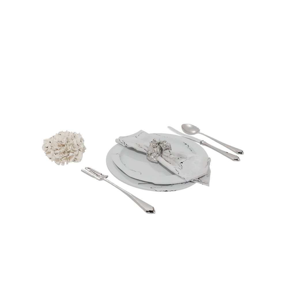 Holiday Deco Napkin Ring Set — home decor 3D print model, STL