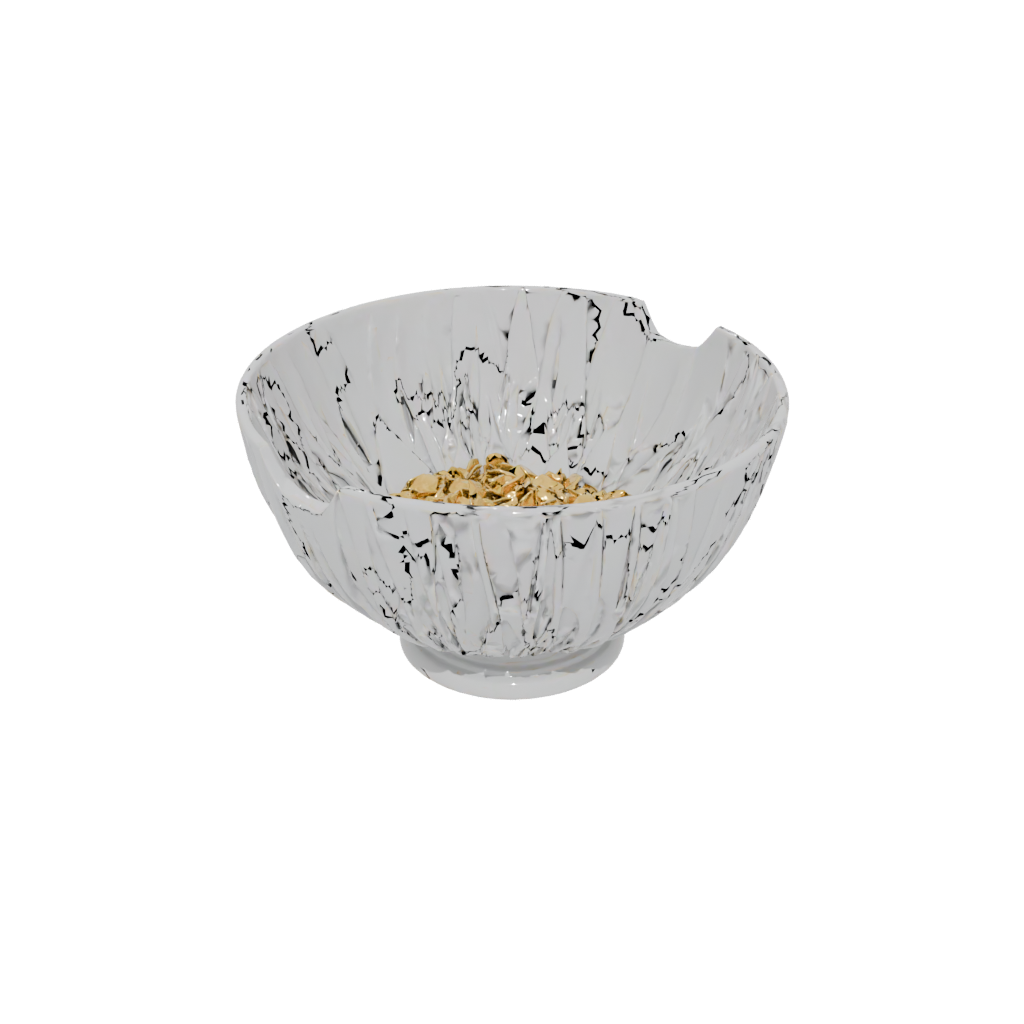 Holiday Deco Potpourri Bowl — home decor 3D print model, STL