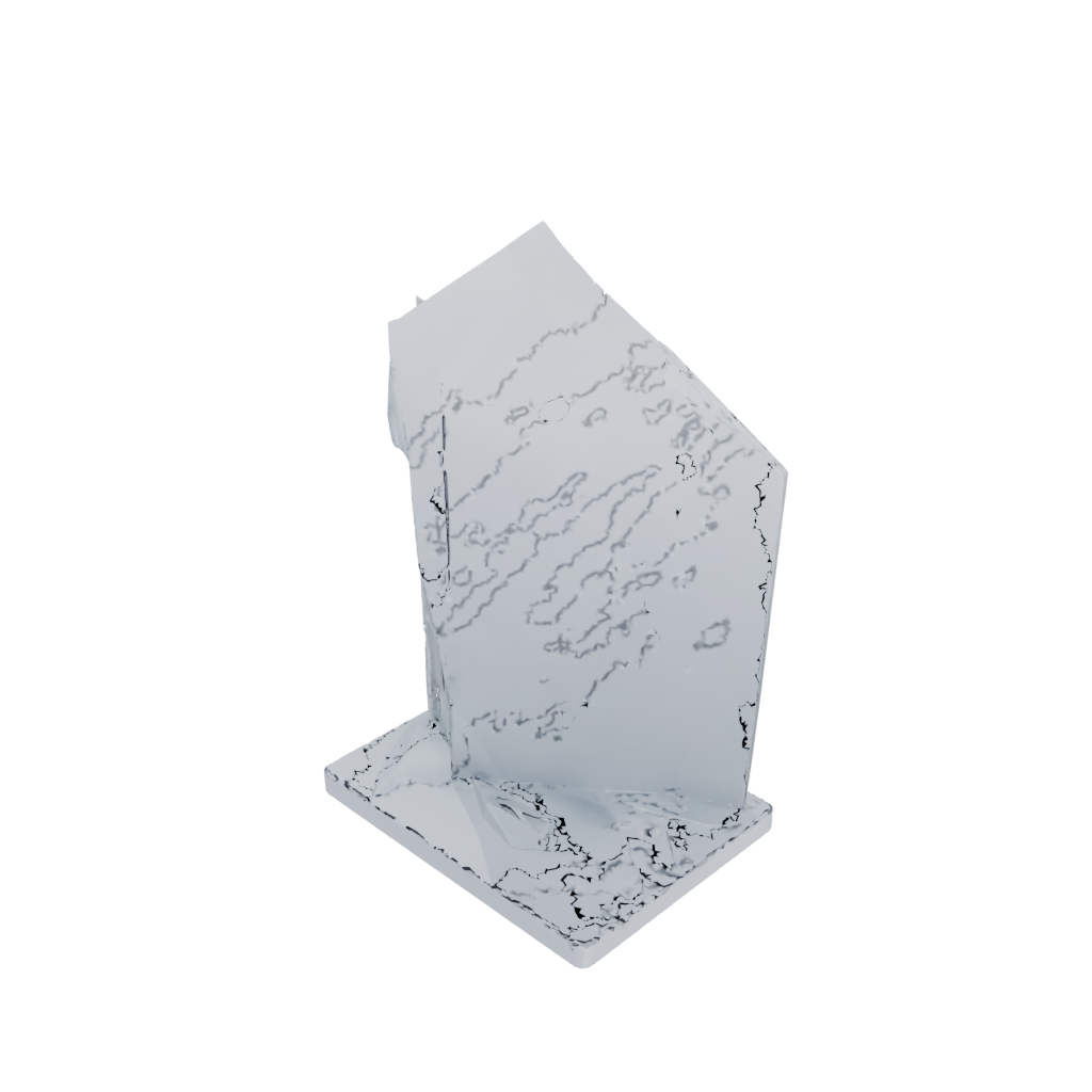 Holiday Geometric Card Holder Stand