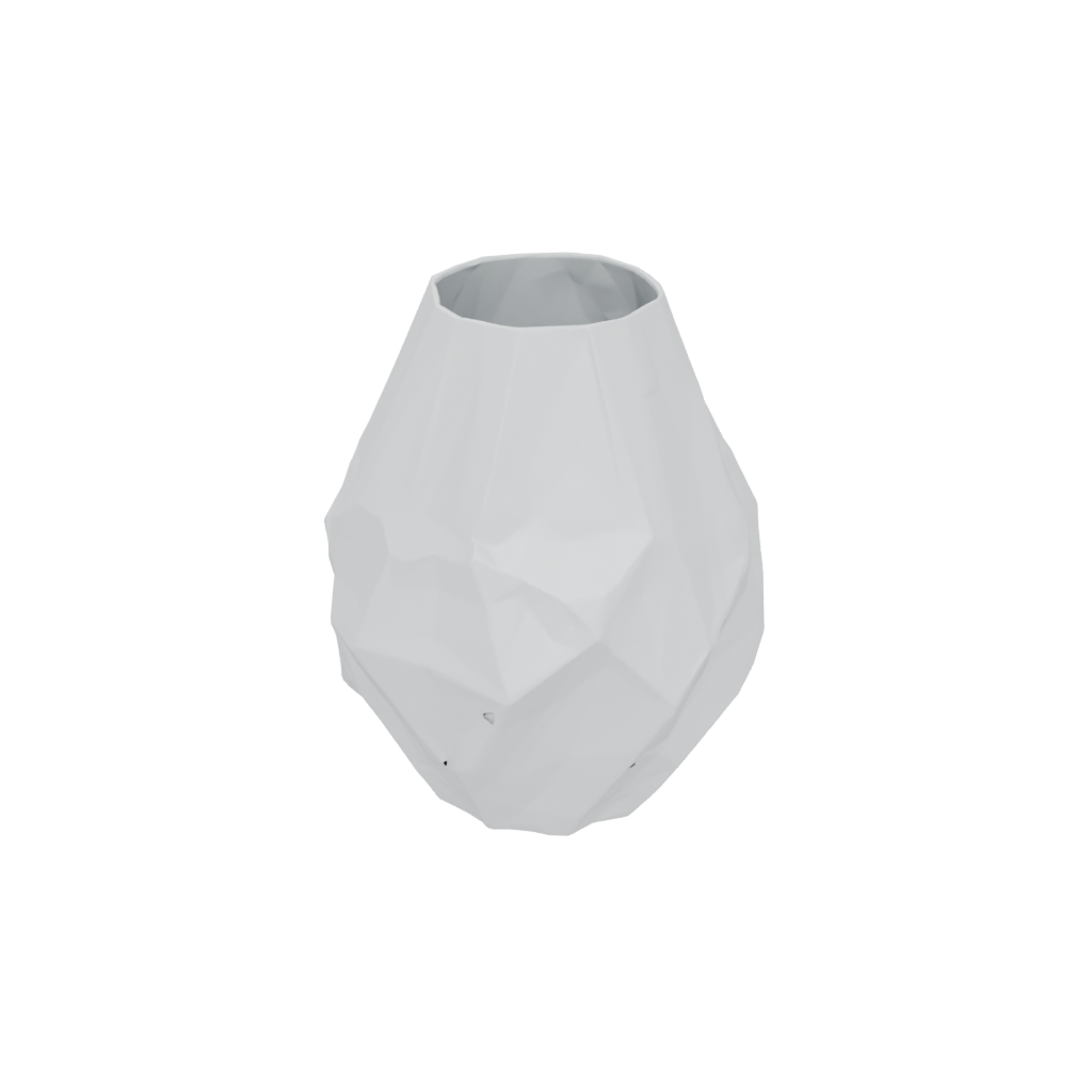 Holiday Geometric Geometric Faceted Vase