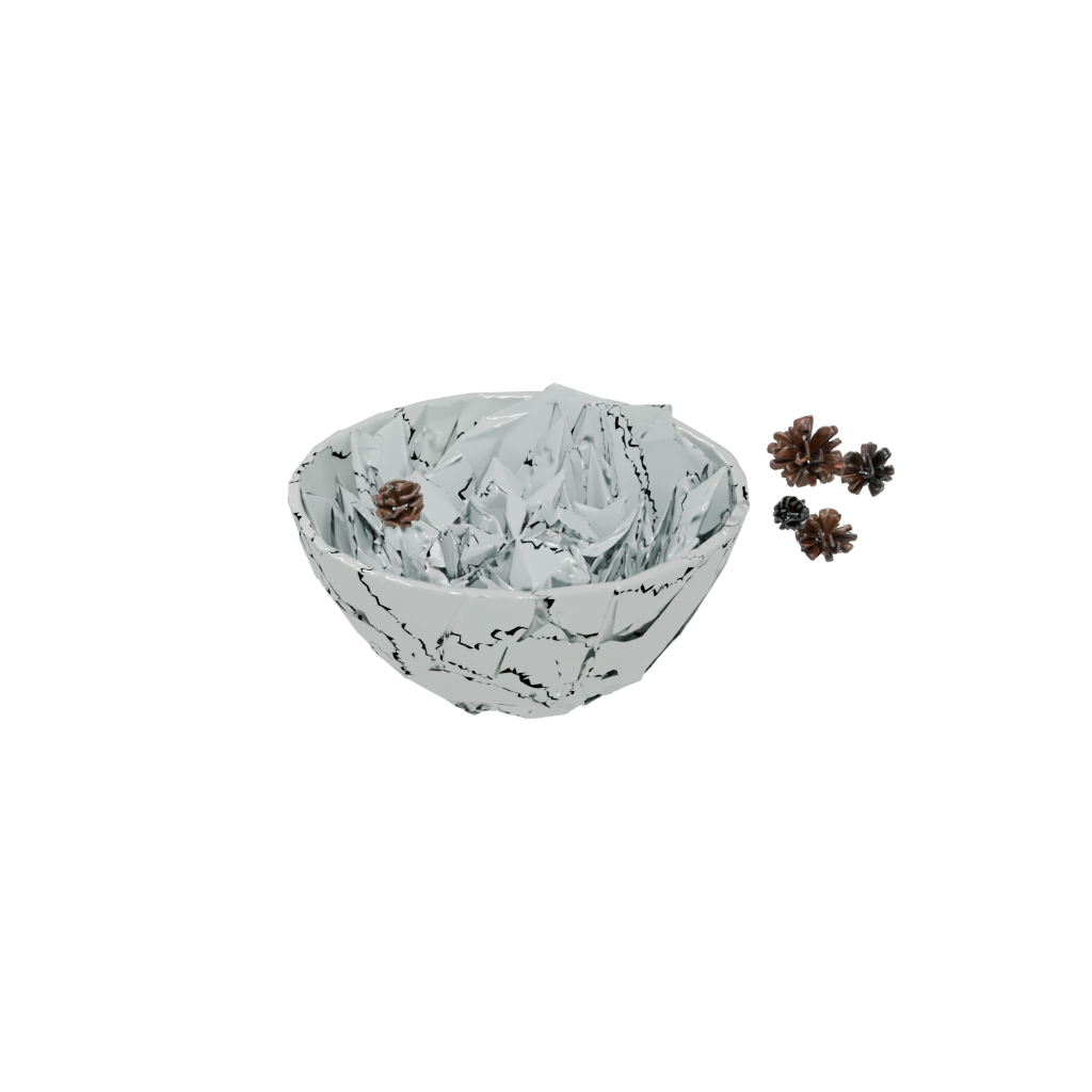 Holiday Geometric Potpourri Bowl