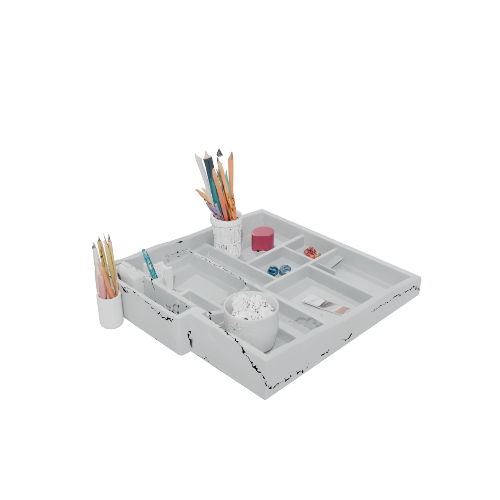 Holiday Desk Tidy Tray