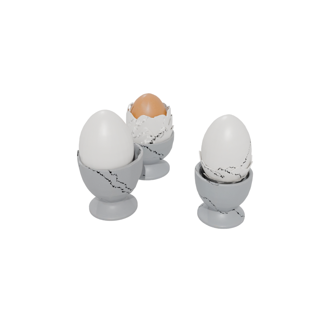 Holiday Egg Cup Set