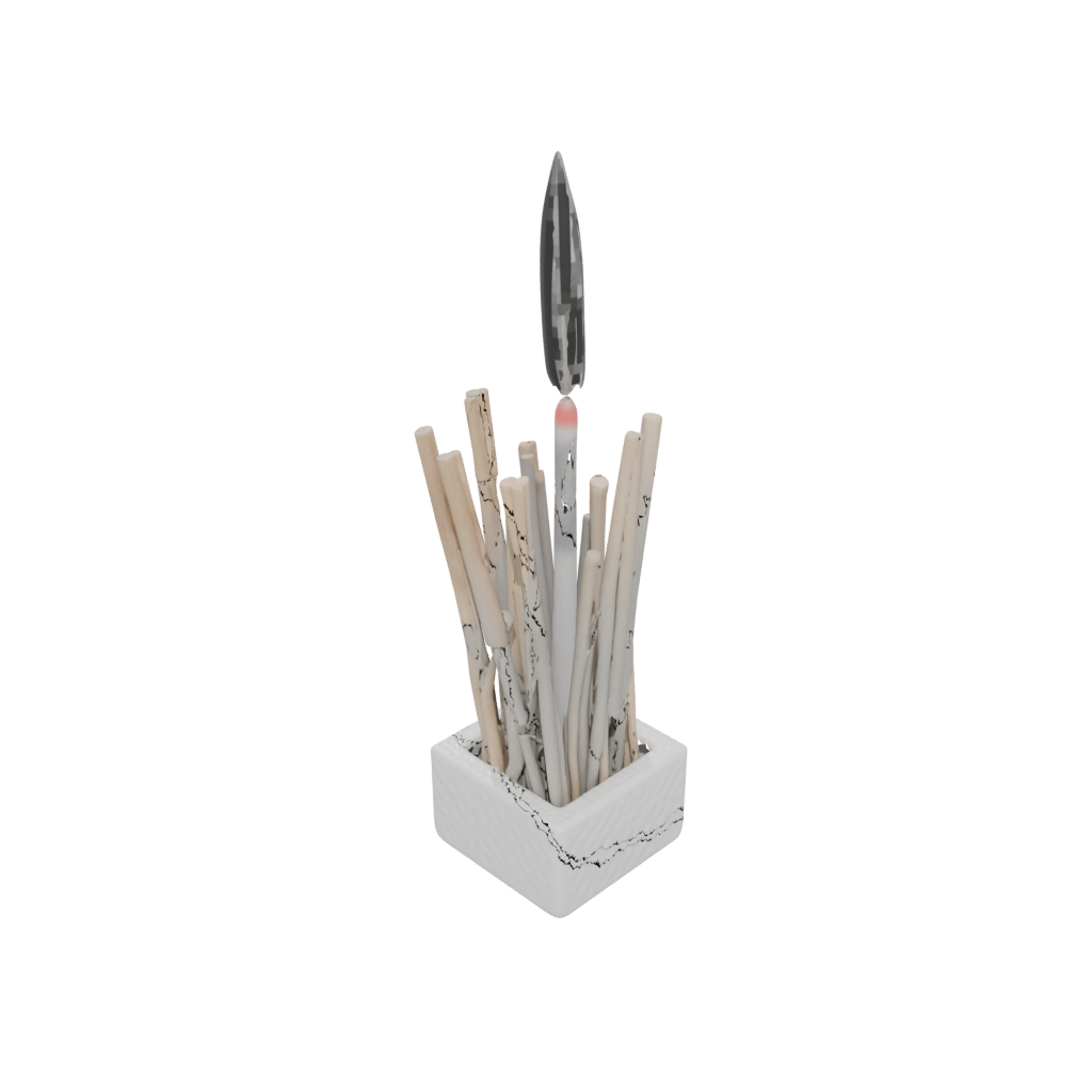Holiday Matchstick Holder