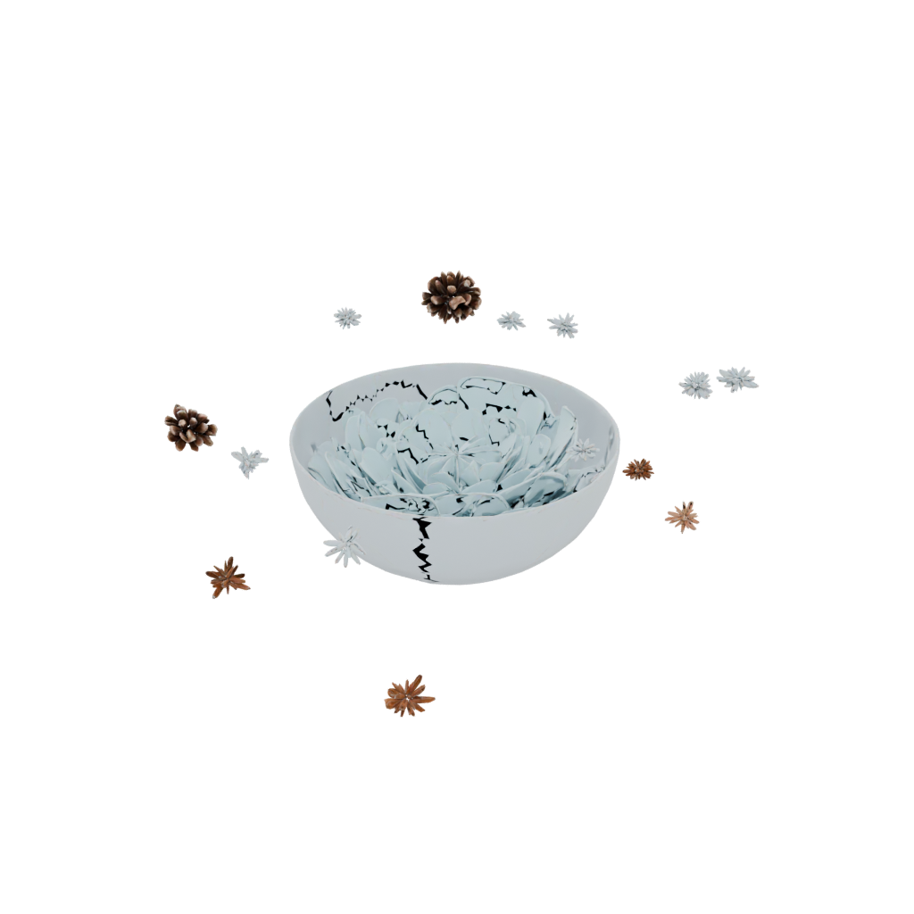 Holiday Potpourri Bowl