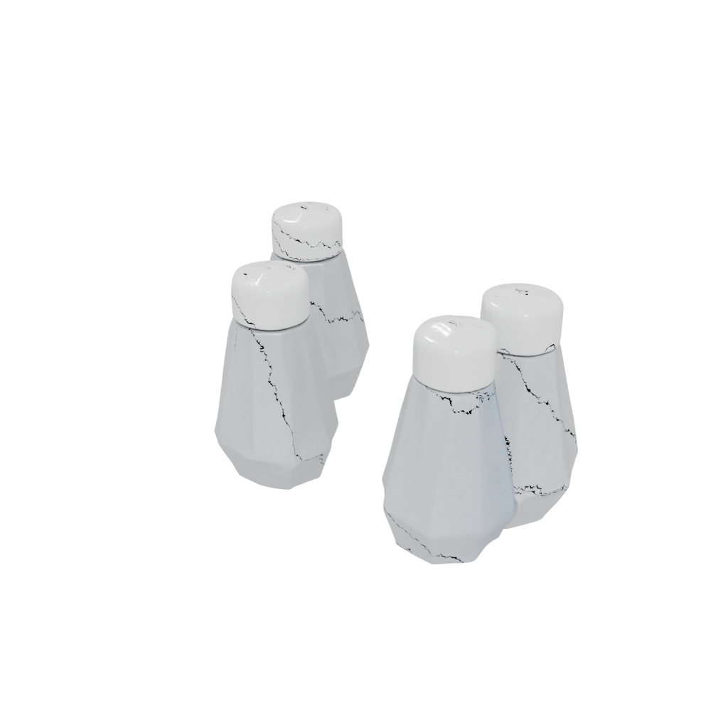 Holiday Salt And Pepper Cellar Pair