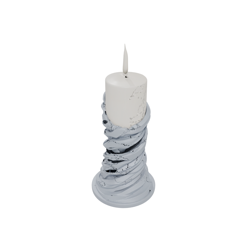 Holiday Spiral Candle Holder