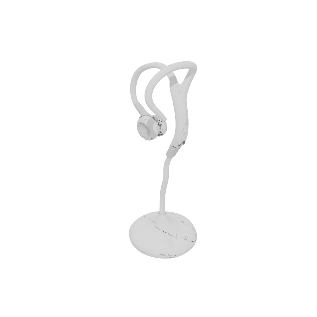 Holiday Organic Earbud Stand — home decor 3D print model, STL
