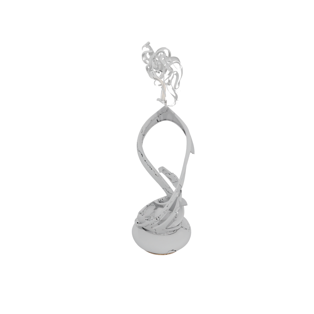 Holiday Organic Incense Holder Spiral