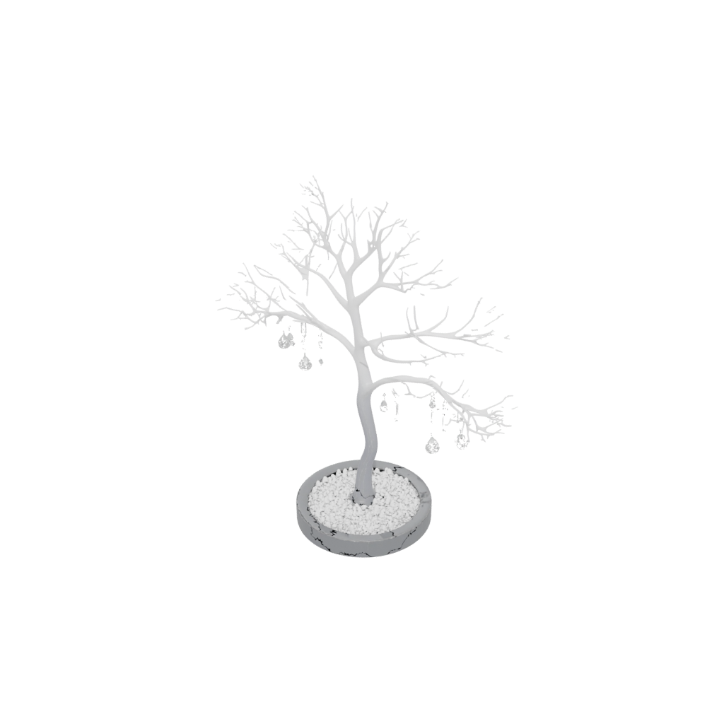 Holiday Organic Jewelry Tree Stand