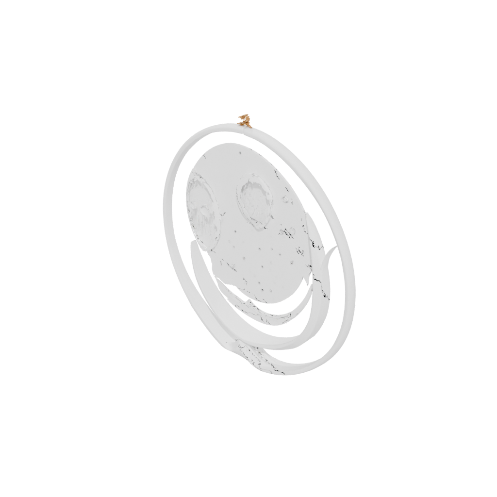 Holiday Organic Moon-Phase Wall Hanging