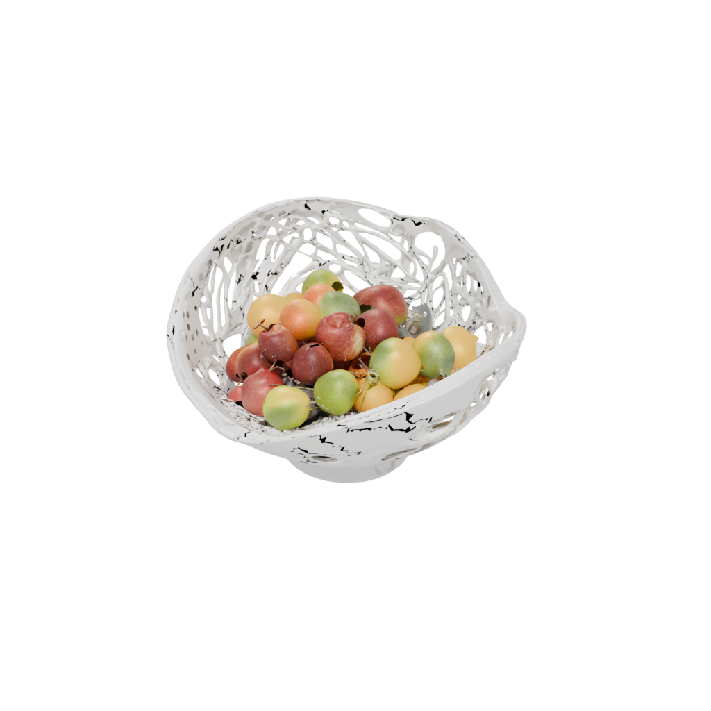 Holiday Organic Sculptural Fruit Bowl