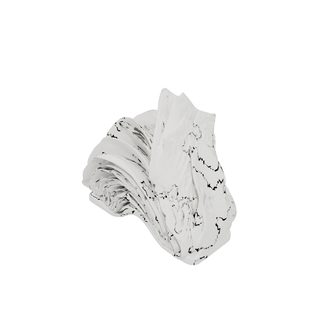 Holiday Organic Wave-Form Napkin Holder