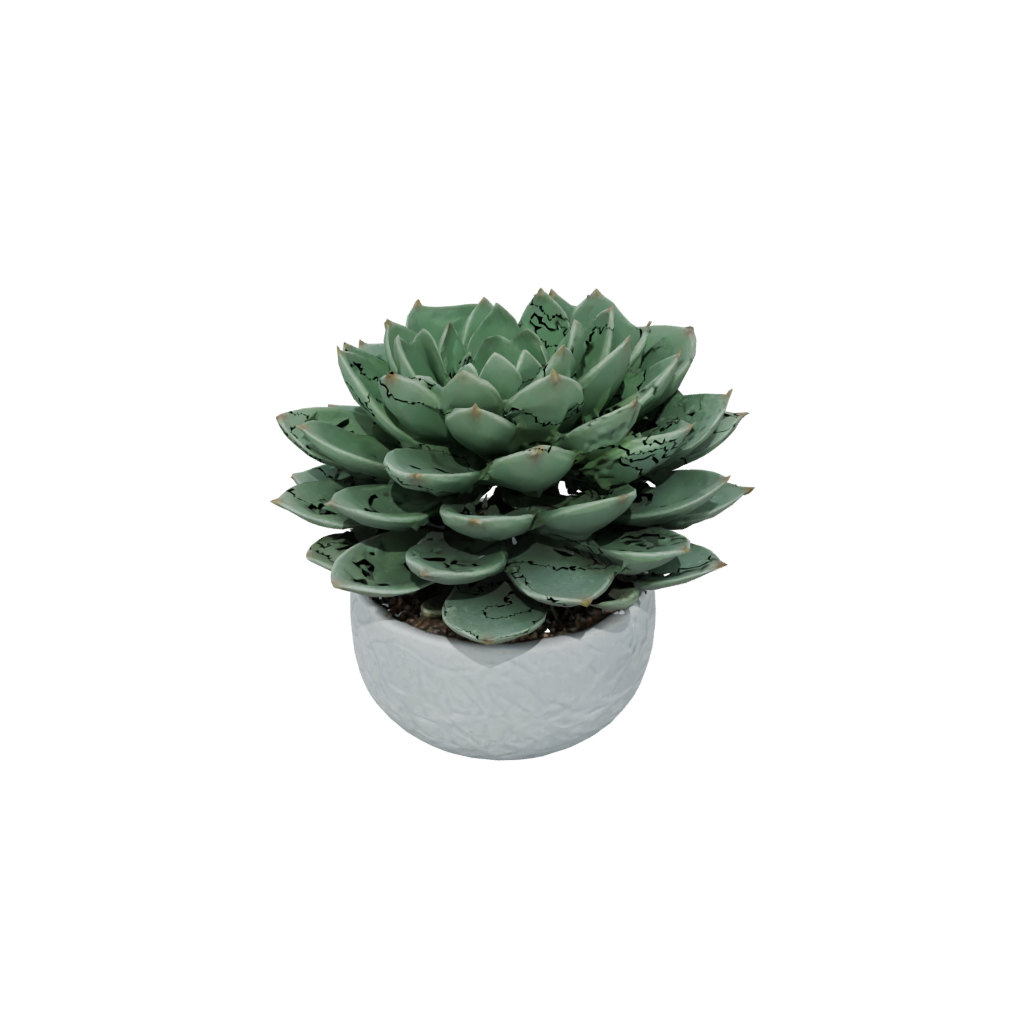 Holiday Rustic Modern Succulent Planter — home decor 3D print model, STL