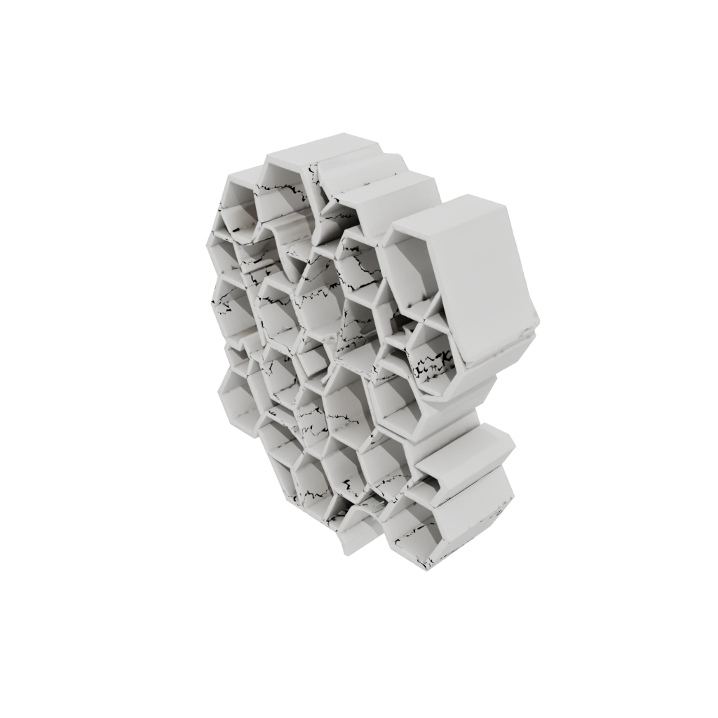 Jumbo Deco Honeycomb Shelf Module