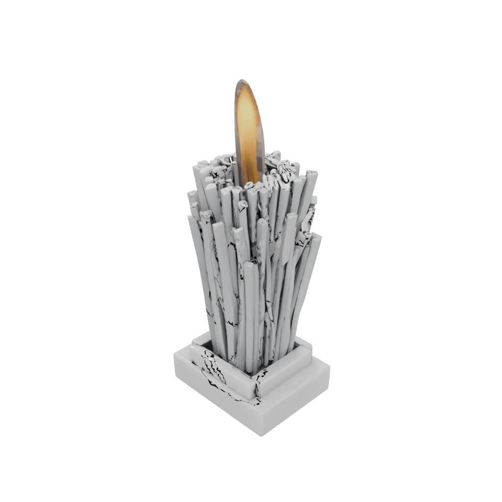 Jumbo Deco Matchstick Holder
