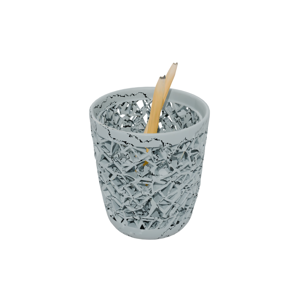 Jumbo Lattice Pencil Cup