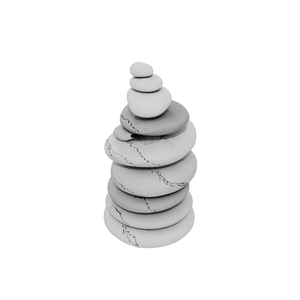 Jumbo Pebble Stacking Sculpture
