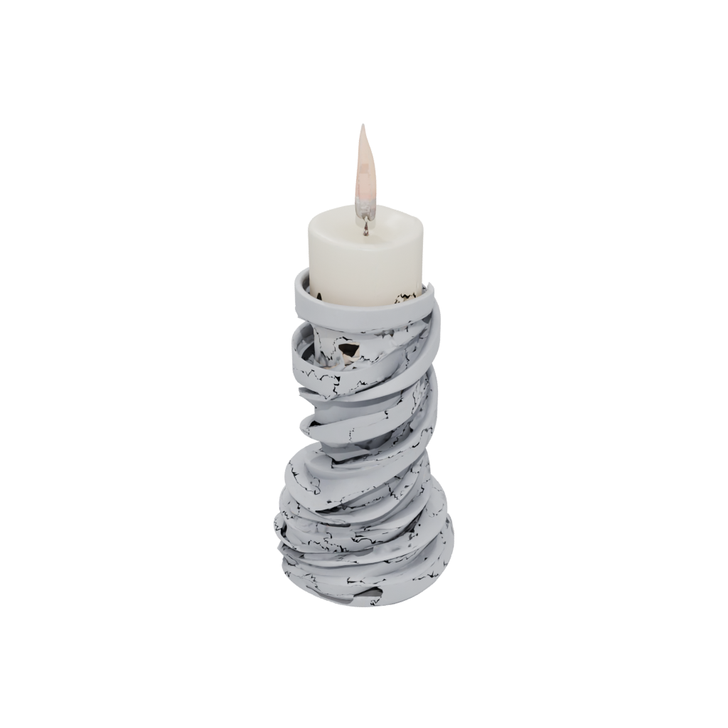 Jumbo Spiral Candle Holder