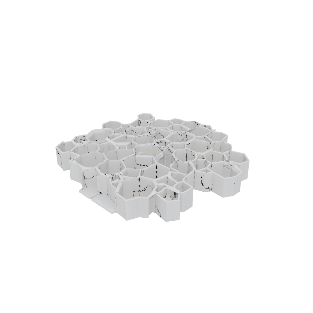 Jumbo Organic Honeycomb Shelf Module