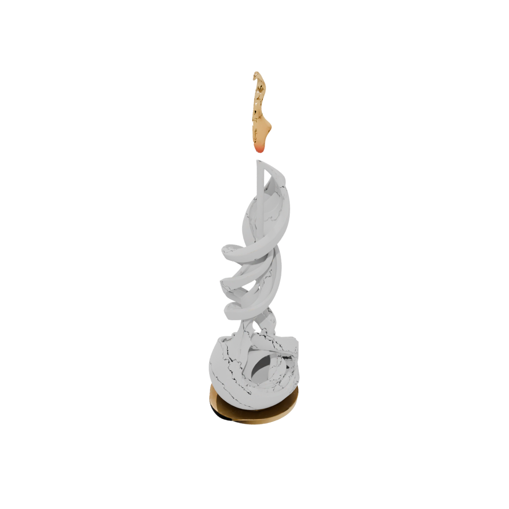 Jumbo Organic Incense Holder Spiral