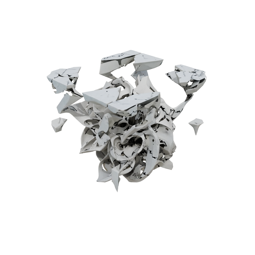 Jumbo Rustic Abstract Sculpture