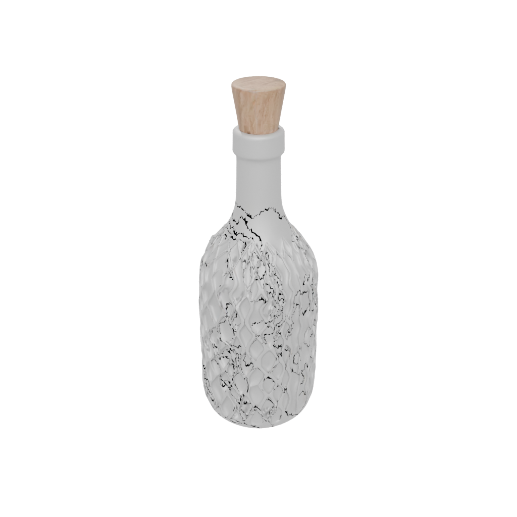 Jumbo Rustic Diffuser Bottle Sleeve — home decor 3D print model, STL