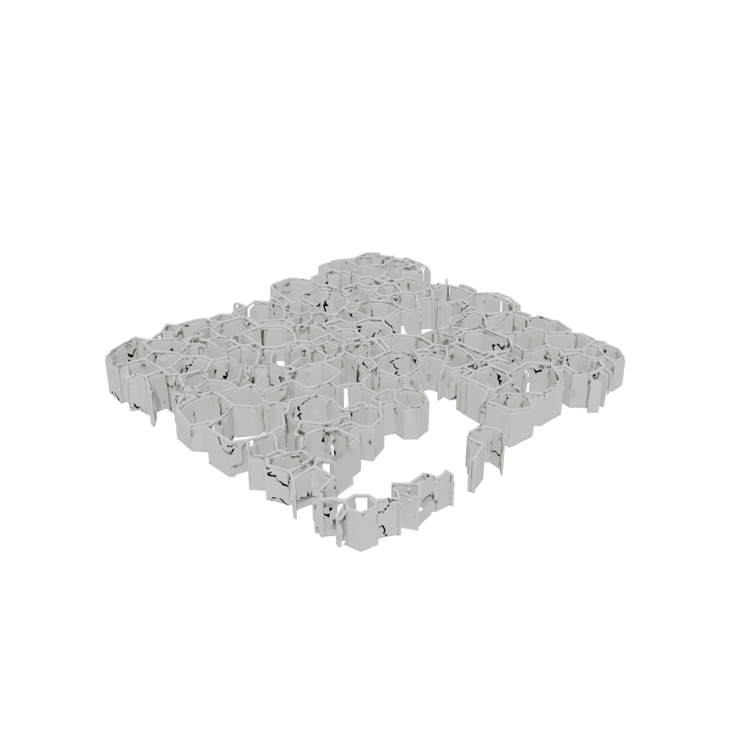 Jumbo Rustic Honeycomb Shelf Module