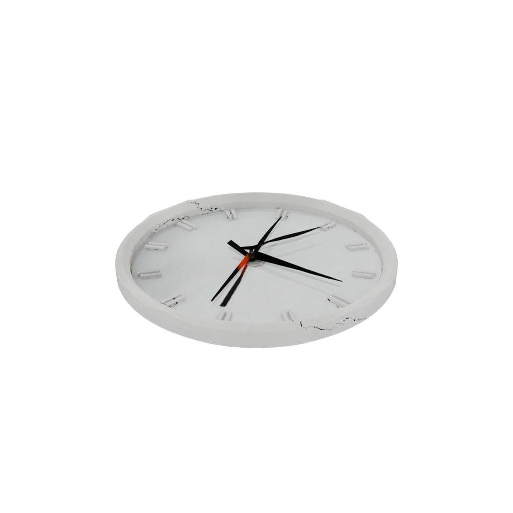 Jumbo Rustic Minimalist Clock Surround