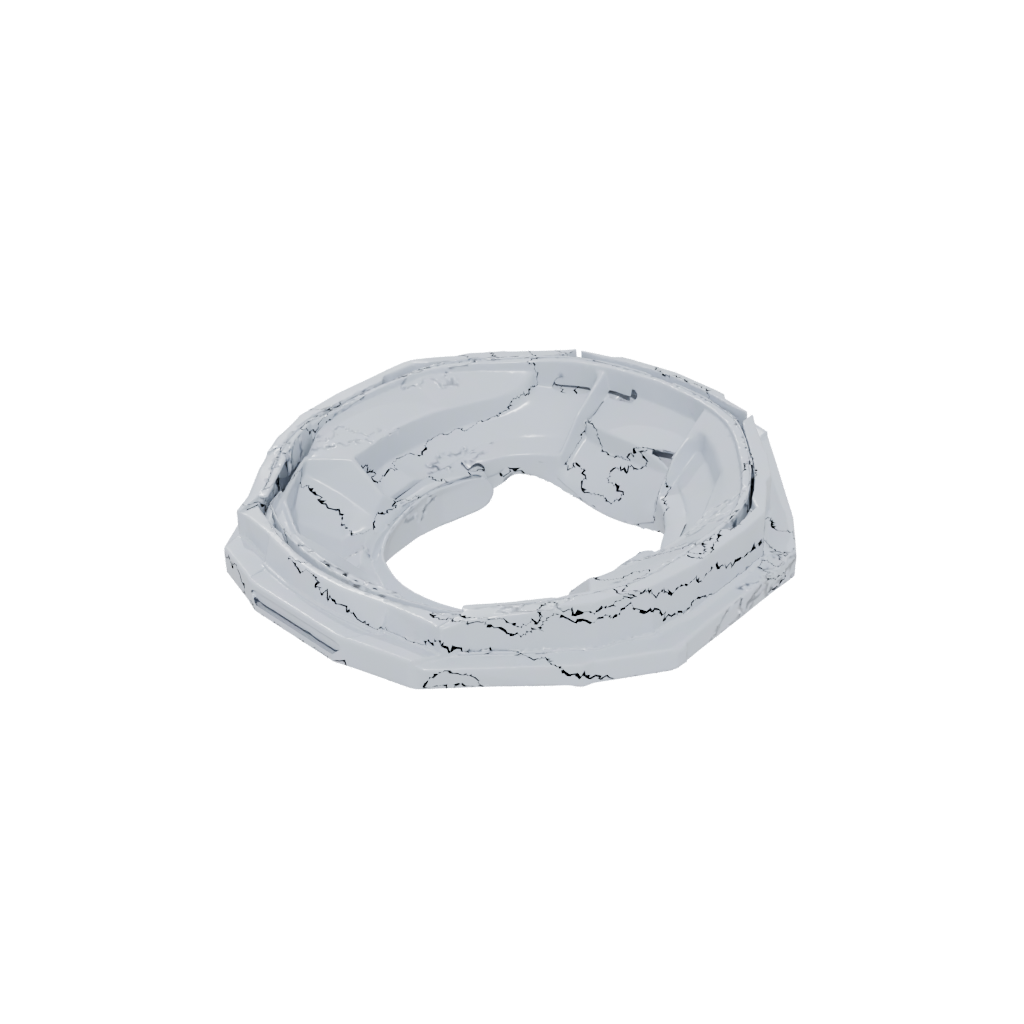 Low-Poly Deco Coaster Set Holder