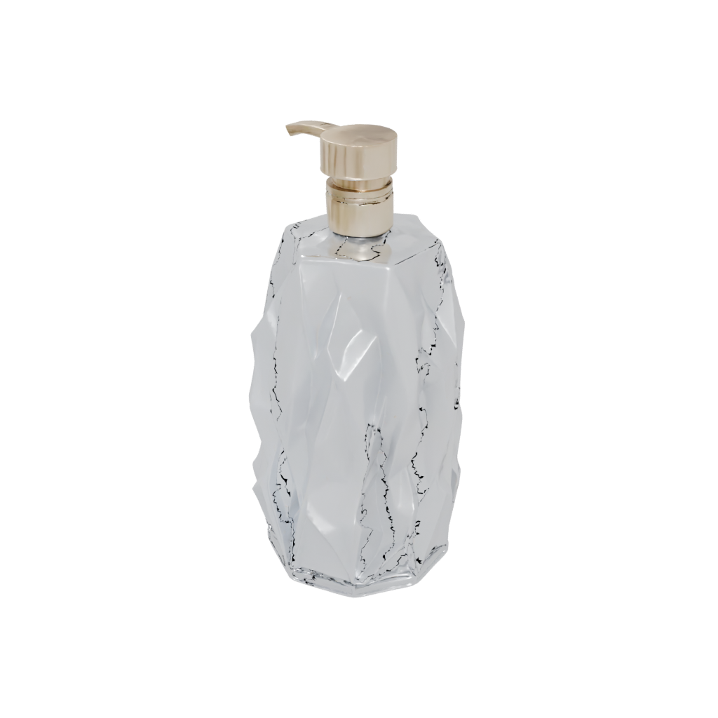 Low-Poly Deco Diffuser Bottle Sleeve — home decor 3D print model, STL