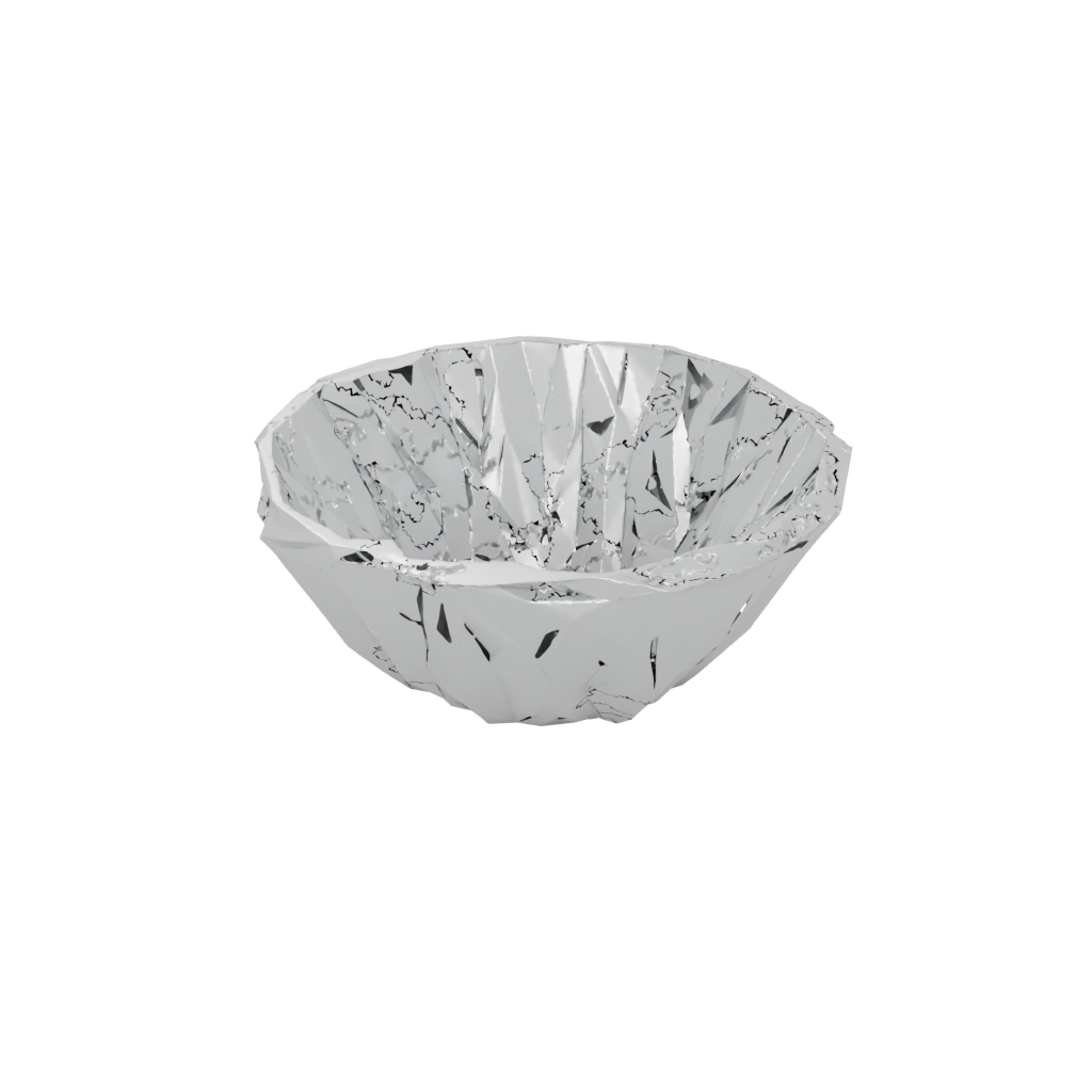 Low-Poly Deco Key Bowl