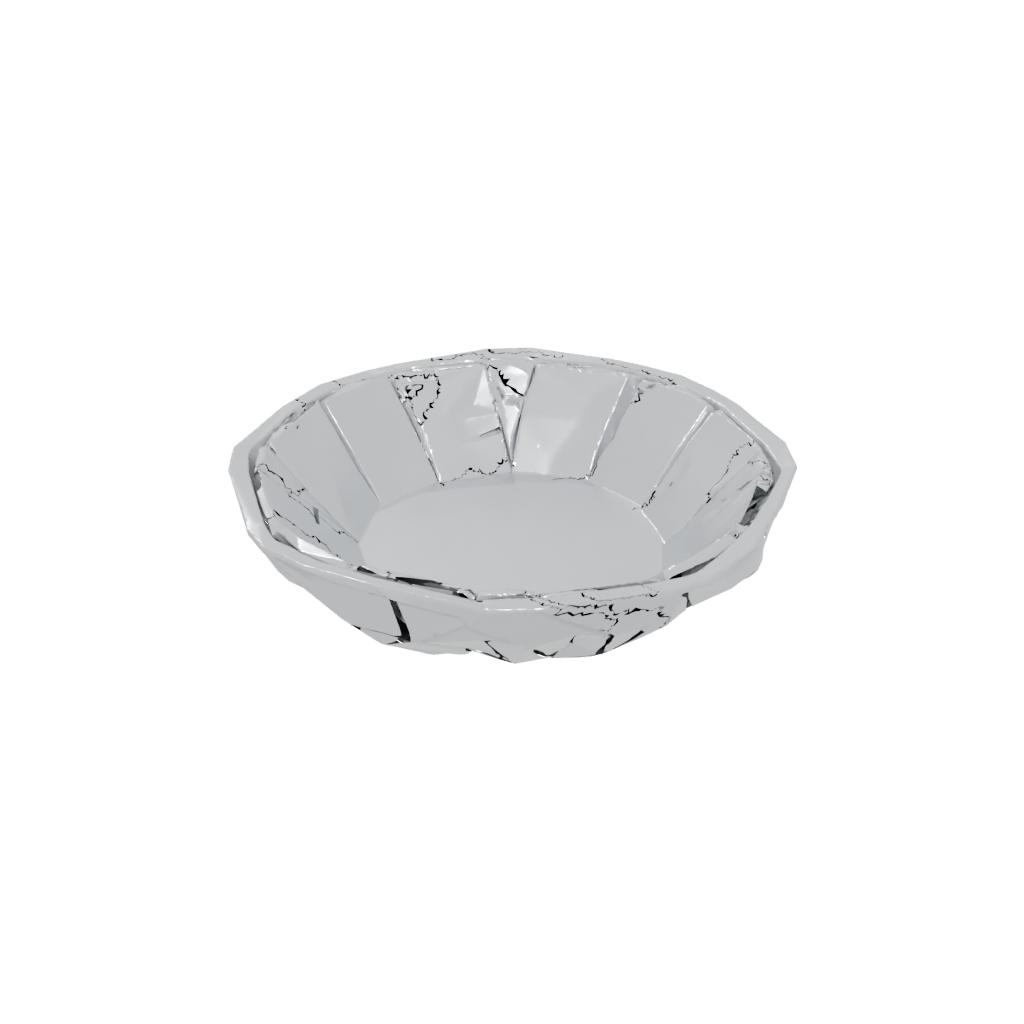 Low-Poly Deco Ring Dish