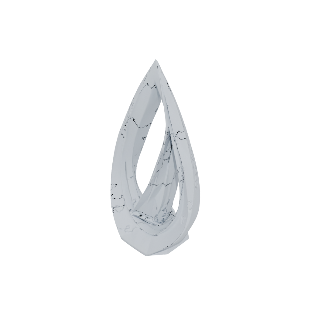 Low-Poly Organic Minimalist Photo Stand